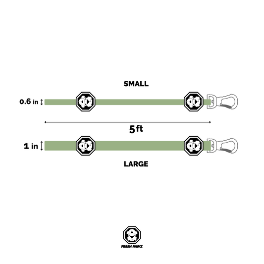 Patriot Dog Leash | Red, White & Blue Reflective Leash with Padded Handle