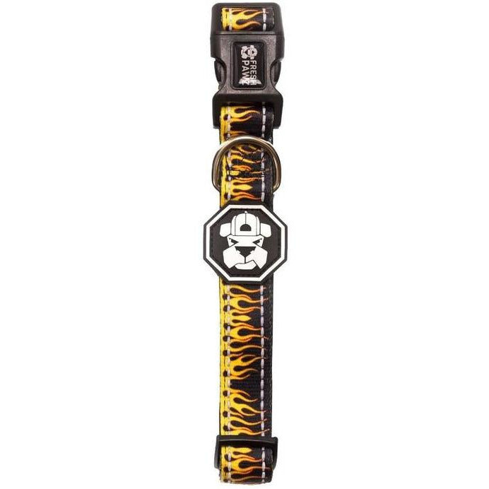 Flame Thrower Dog Collar | Padded, Adjustable & Secure Premium Collar