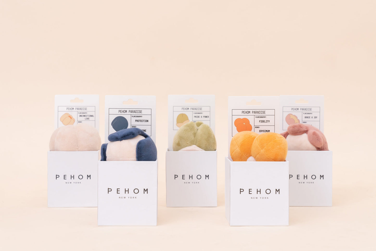 Paradise Pet Toy - Anemone | Calming Plush Enrichment Toy with Squeaker & Treat Pocket