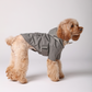 Bowery Raincoat - Gray | Water-Repellent Dog Rain Jacket with Adjustable Fit