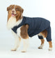 Reversible Dog Vest Jacket – Blue | Windproof, Water-Repellent Winter Coat with Reflective Safety