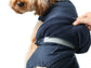 Reversible Dog Vest Jacket – Blue | Windproof, Water-Repellent Winter Coat with Reflective Safety