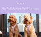 No Pull Active Pet Harness - Mint Purple | Breathable, Adjustable & Secure Control