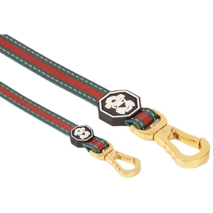 G-Stripe Luxury Dog Leash | Streetwear-Inspired, Padded Handle, Reflective & Heavy-Duty