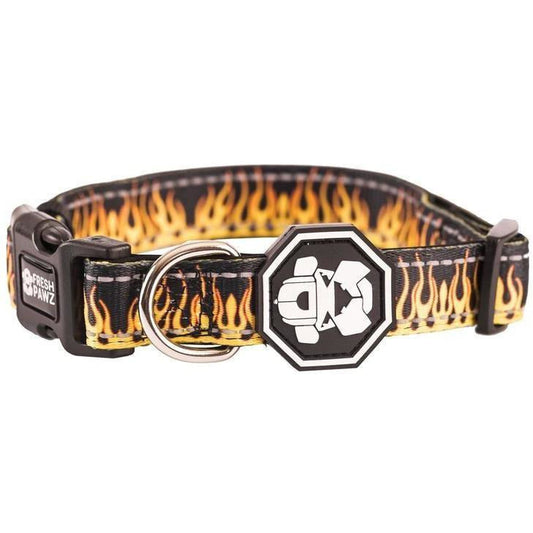 Flame Thrower Dog Collar | Padded, Adjustable & Secure Premium Collar