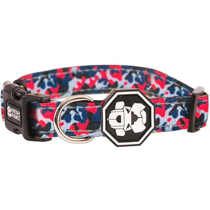 Drip Camo Dog Collar | Adjustable, Padded & Weather-Resistant Designer Collar