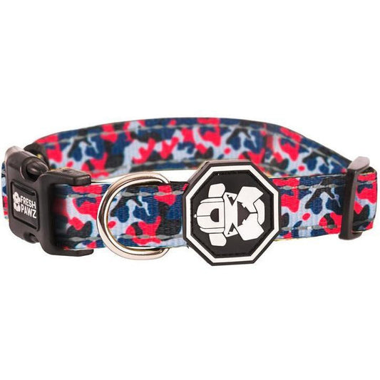 Drip Camo Dog Collar | Adjustable, Padded & Weather-Resistant Designer Collar