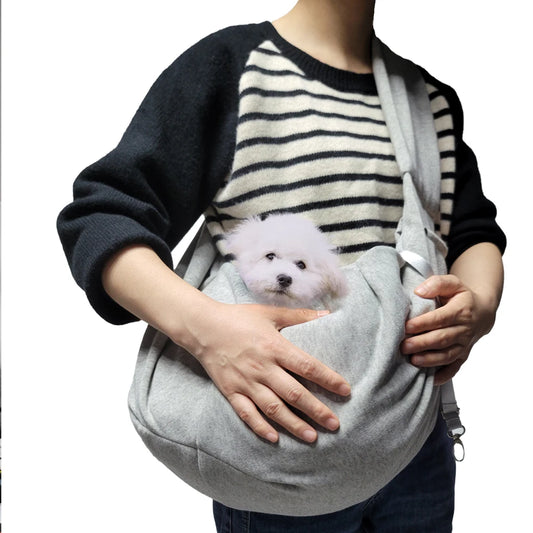 Hands-Free Pet Carrier Sling Bag | Portable Shoulder Travel Carrier for Small Dogs & Cats
