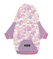 Pastel Pink Dog Hoodie – Soft Poly-Cotton Pet Clothing with Front & Back Print