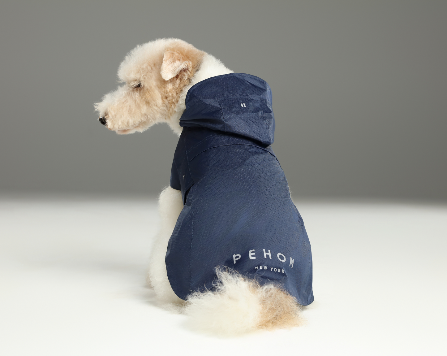 Capsule Raincoat – Blue | Lightweight Waterproof Pet Rain Coat for Dogs & Cats
