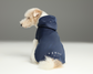 Capsule Raincoat – Blue | Lightweight Waterproof Pet Rain Coat for Dogs & Cats