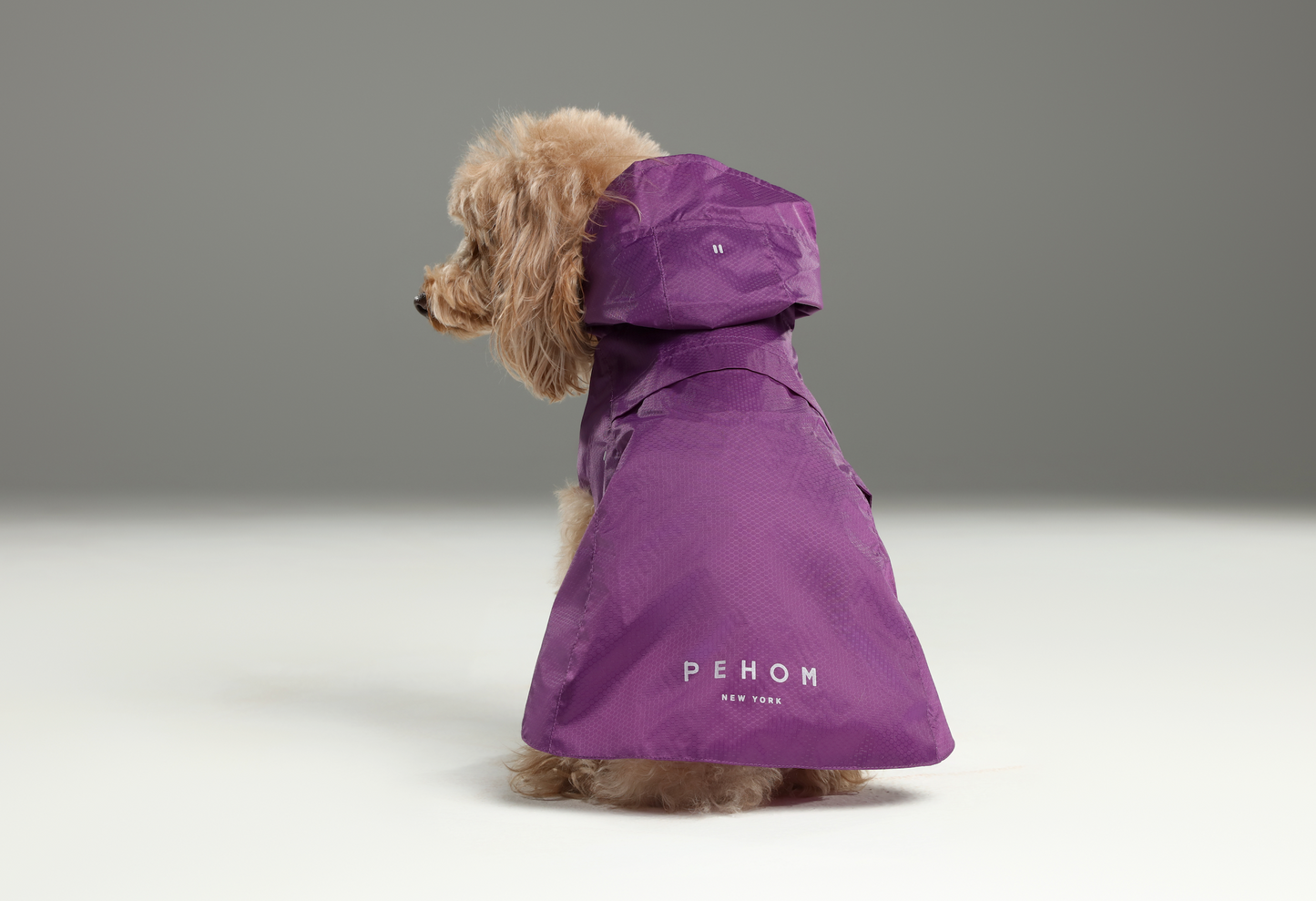 Capsule Raincoat – Purple | Lightweight Waterproof Rain Jacket for Dogs & Cats