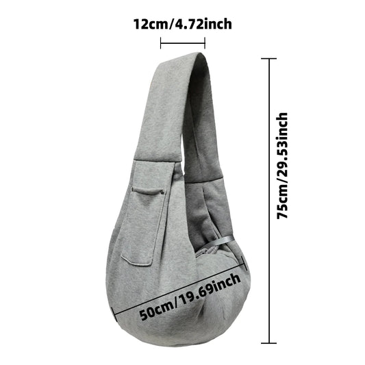 Hands-Free Pet Carrier Sling Bag | Portable Shoulder Travel Carrier for Small Dogs & Cats