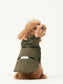 Bowery Raincoat - Green | Waterproof Dog Jacket with Adjustable Fit