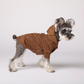 Tribeca Adjustable Velcro Dog Raincoat – Choco | Waterproof, Easy-Fit Pet Jacket