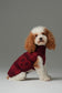 Pretzel Pet Sweater – Burgundy Red | Cozy Knit Winter Sweater for Dogs & Cats