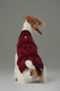 Pretzel Pet Sweater – Burgundy Red | Cozy Knit Winter Sweater for Dogs & Cats