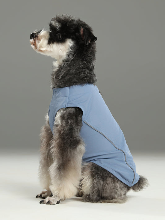 Chill Vest Shirt - Blue | Lightweight Reflective Cooling Vest for Dogs & Cats