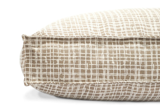 Lounger Pet Bed in Dapper Dalmatian | Luxury Supportive Dog Bed Made in USA